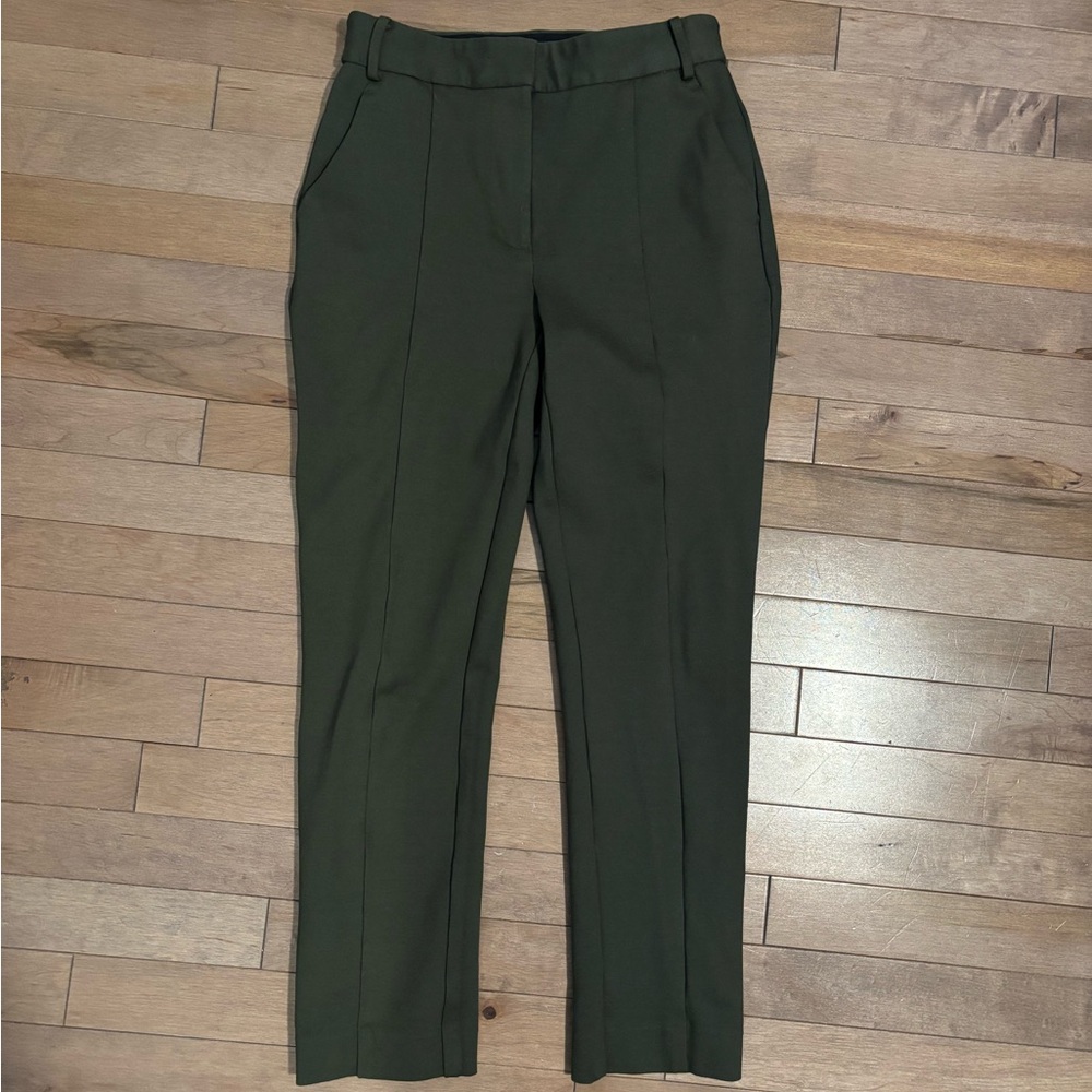 Something Navy High Waisted Suit Pants in Army Green / Olive size 2 - Picture 5 of 6
